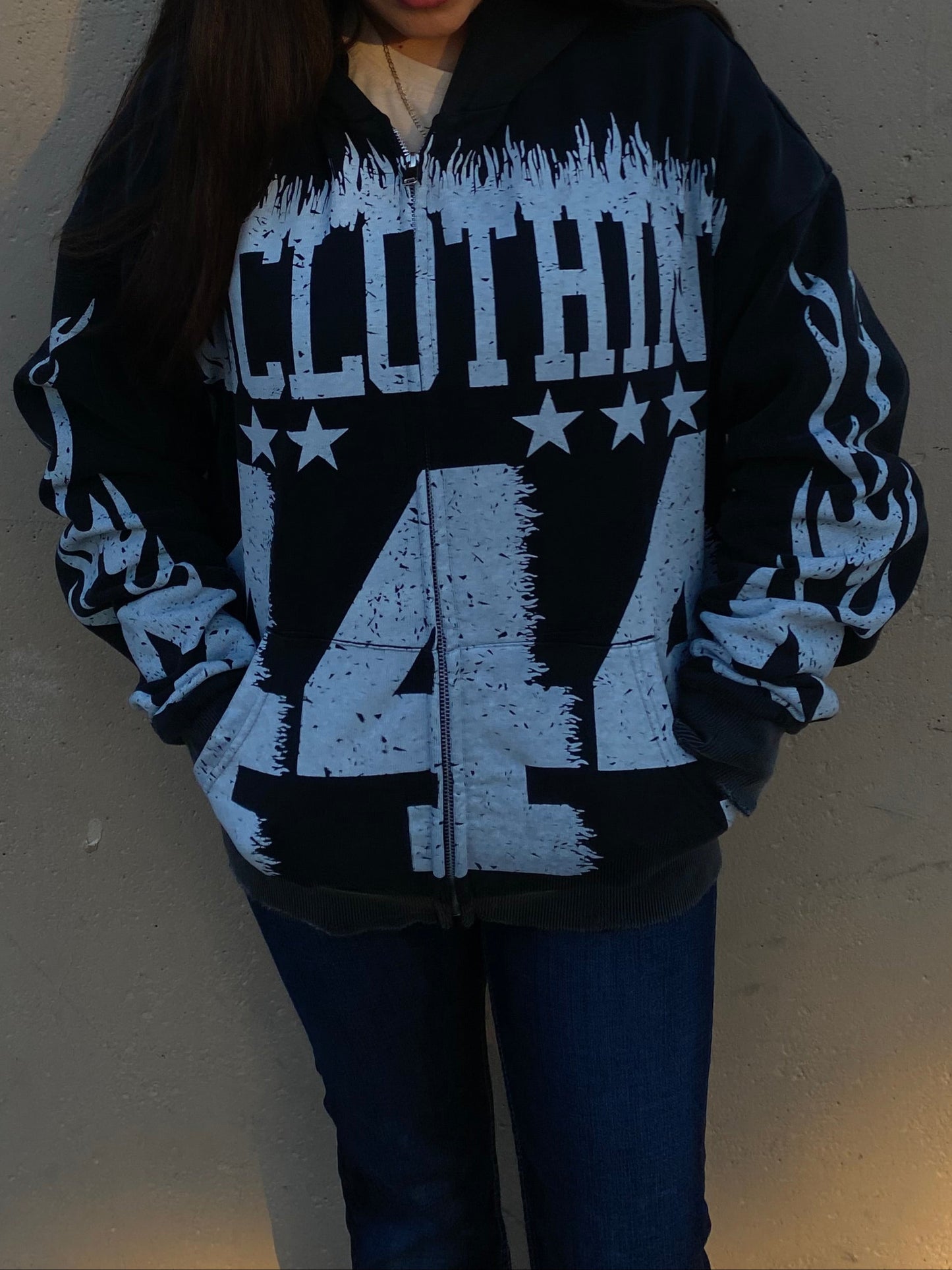 MD Studios Acid Wash Hoodie