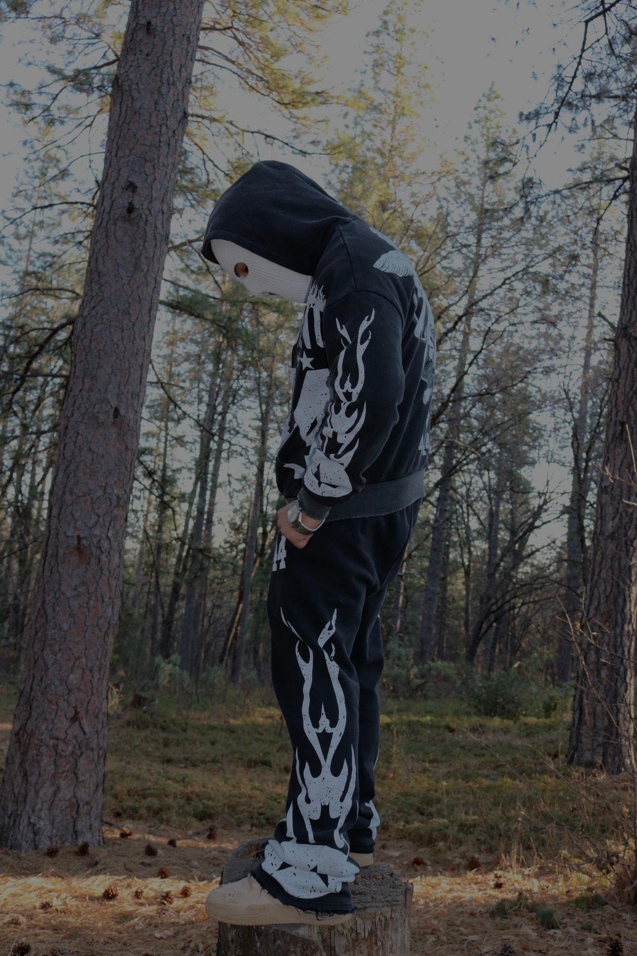 Acid Wash Tracksuit